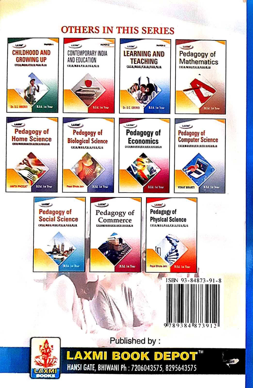 LEARING AND TEACHING For B.Ed 1st Yr Papar-III (ENGLISH MEDIUM)