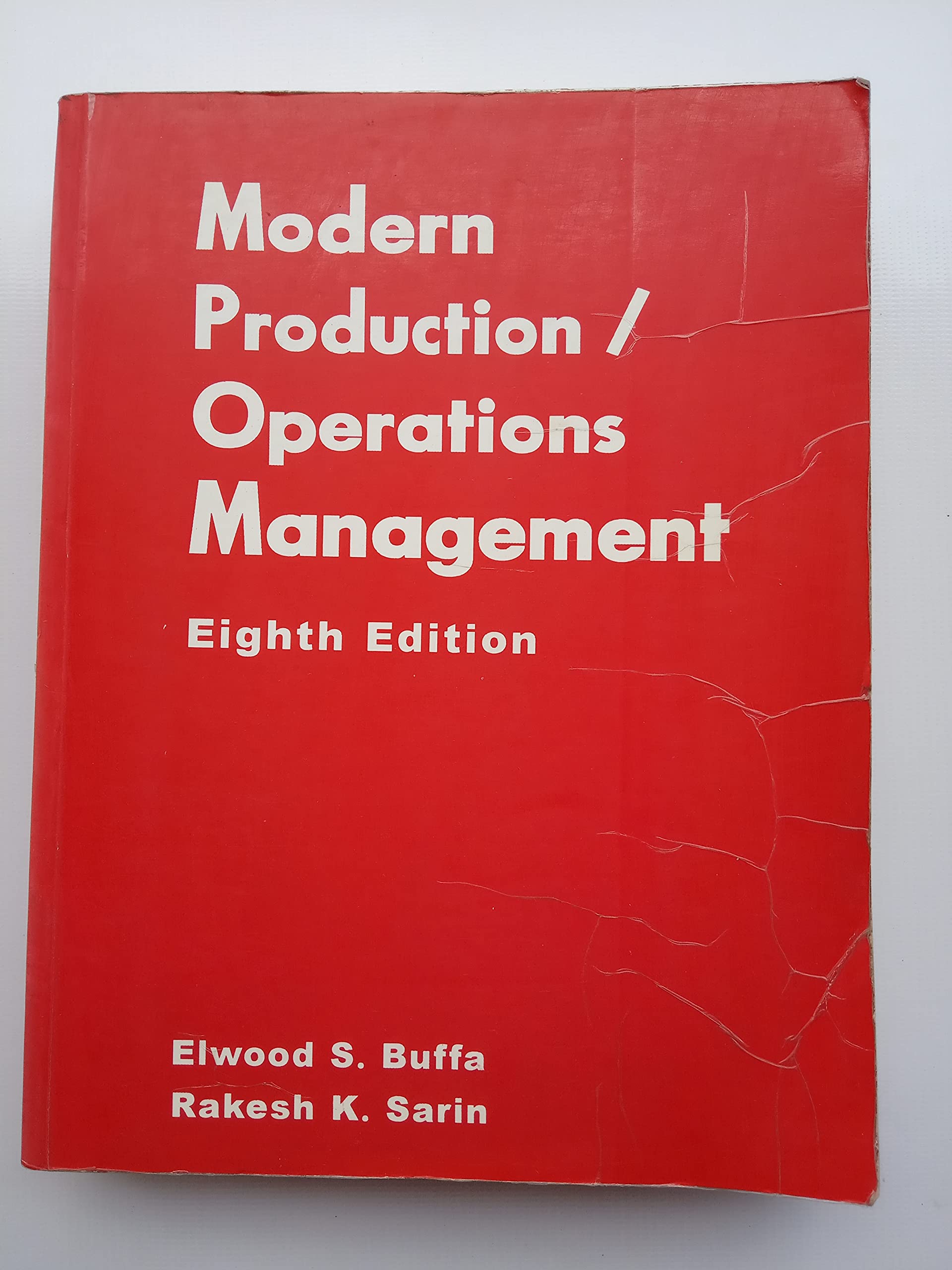Modern Production/Operations Management
