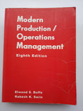 Modern Production/Operations Management