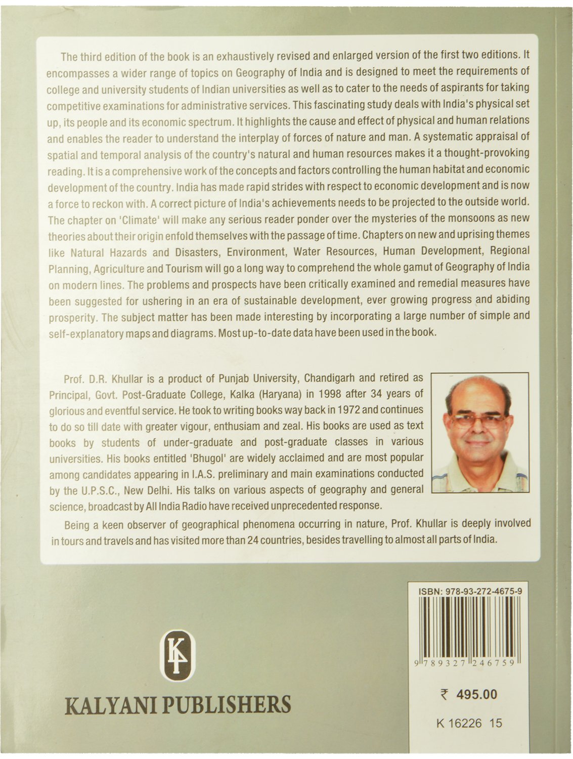 INDIA A COMPREHENSIVE GEOGRAPHY