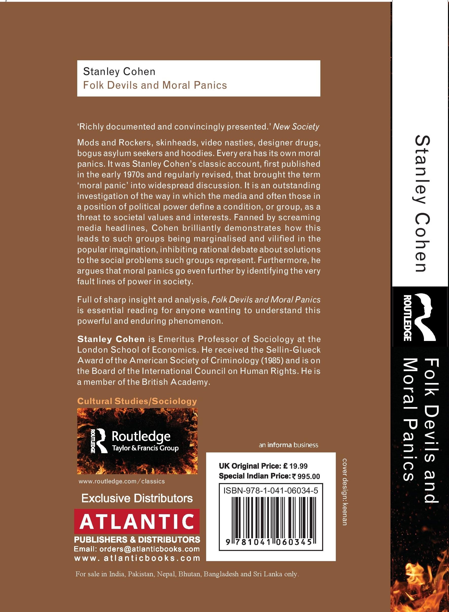 Folk Devils and Moral Panics