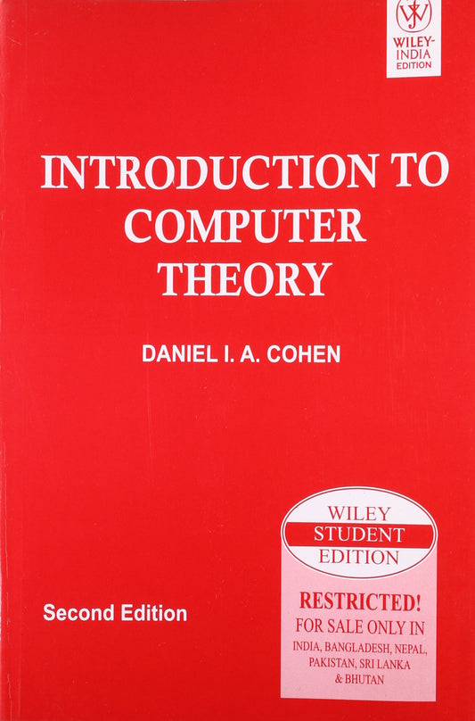 Introduction to Computer Theory, 2ed