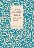 What I Saw, Heard, Learned . . . (The Italian List)