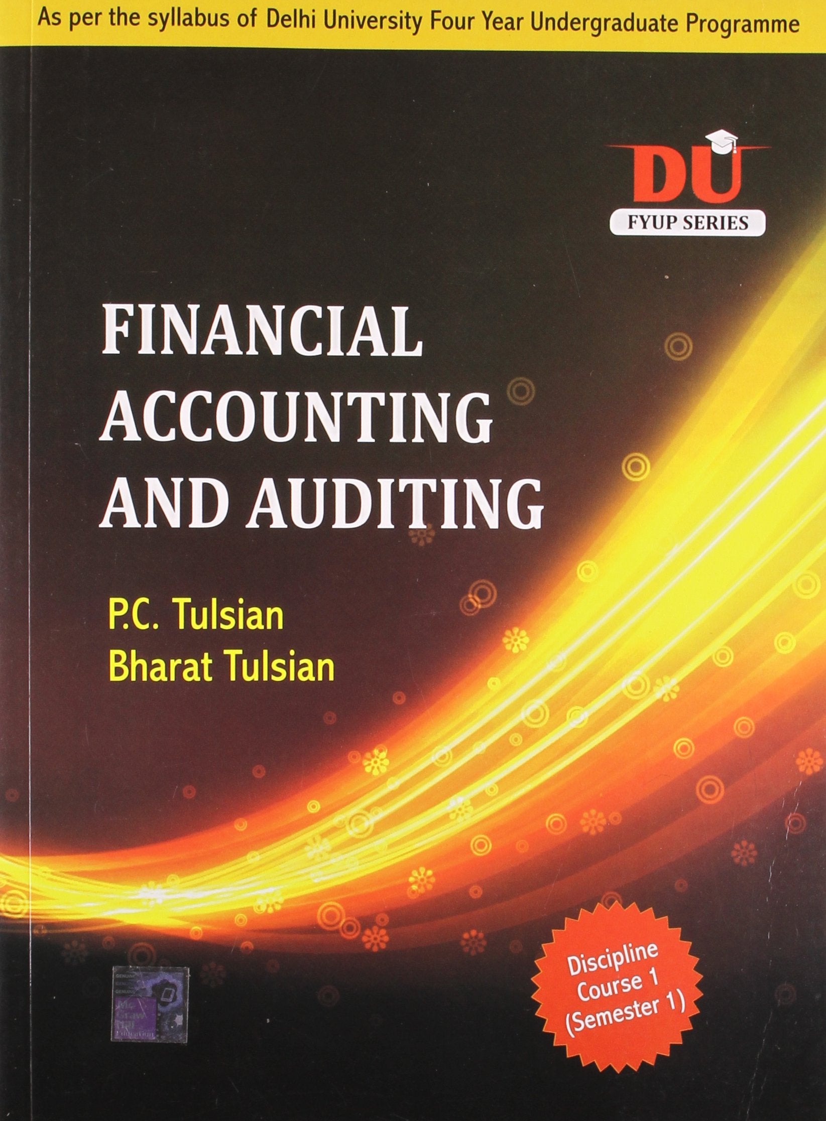Financial Account and Audit (Delhi University)