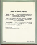The Dictionary of Cultural Literacy: What Every American Needs to Know