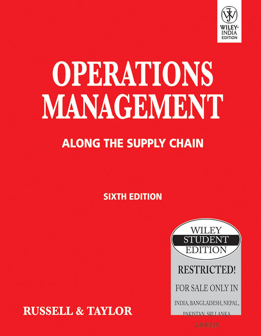 Operations Management Along the Supply Chain