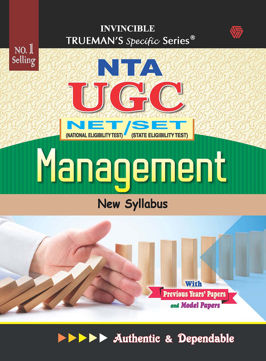 Trueman's UGC NET/SET/JRF Management - 2025 Edition | Includes Previous Year Papers | Model Test Papers