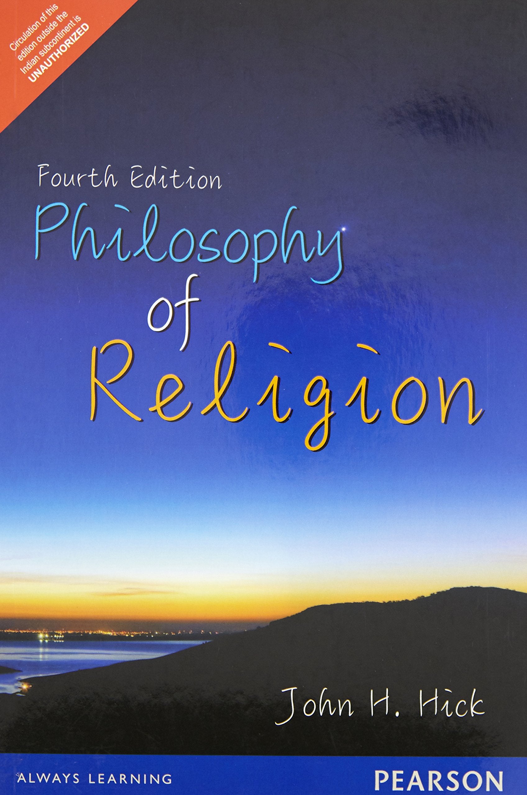 Philosophy of Religion, 4/e