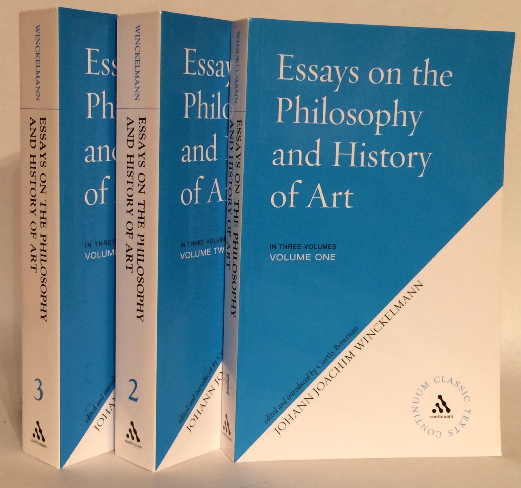 The History of Ancient Art (Continuum Classic Texts Series)