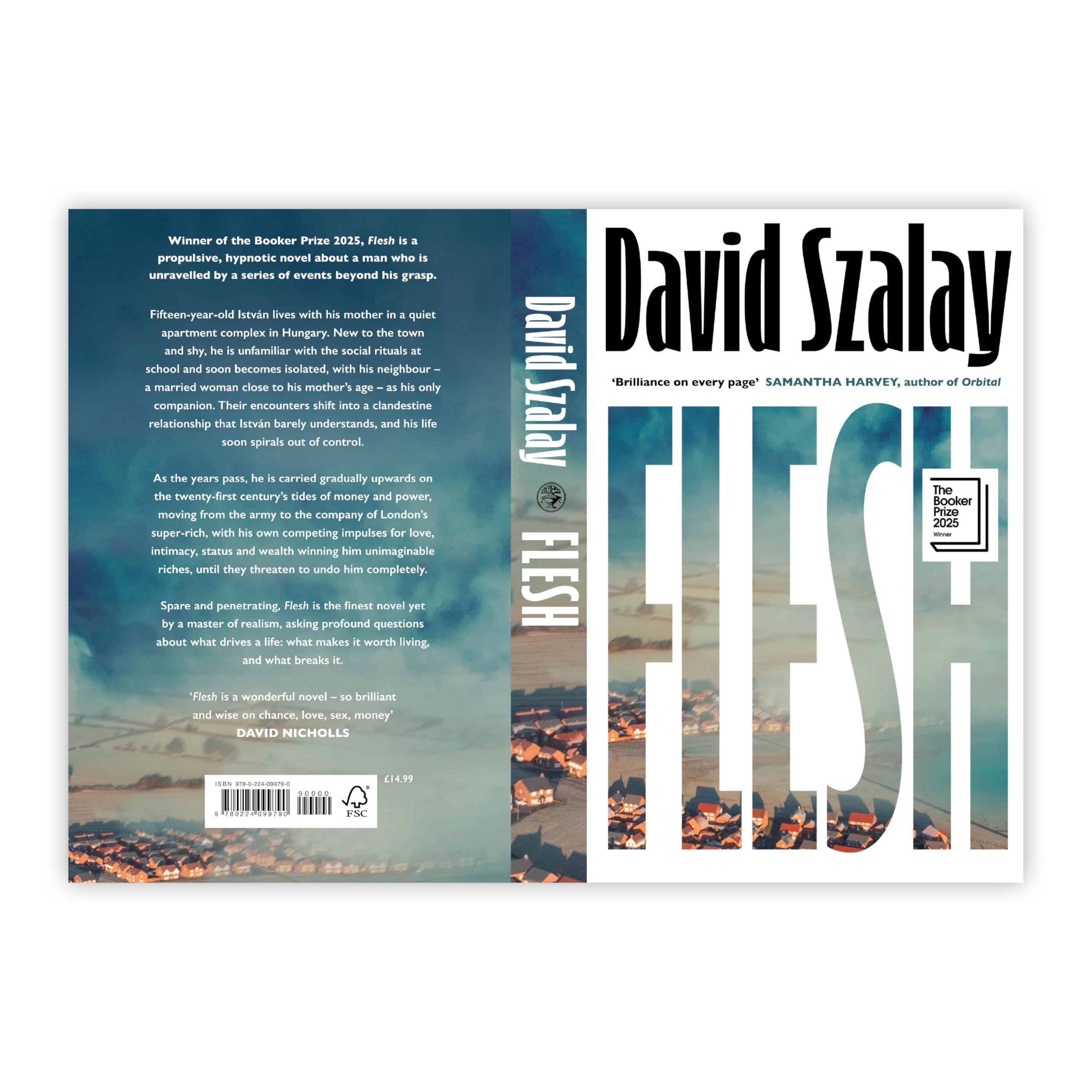 Flesh by David Szalay: WINNER OF THE BOOKER PRIZE 2025