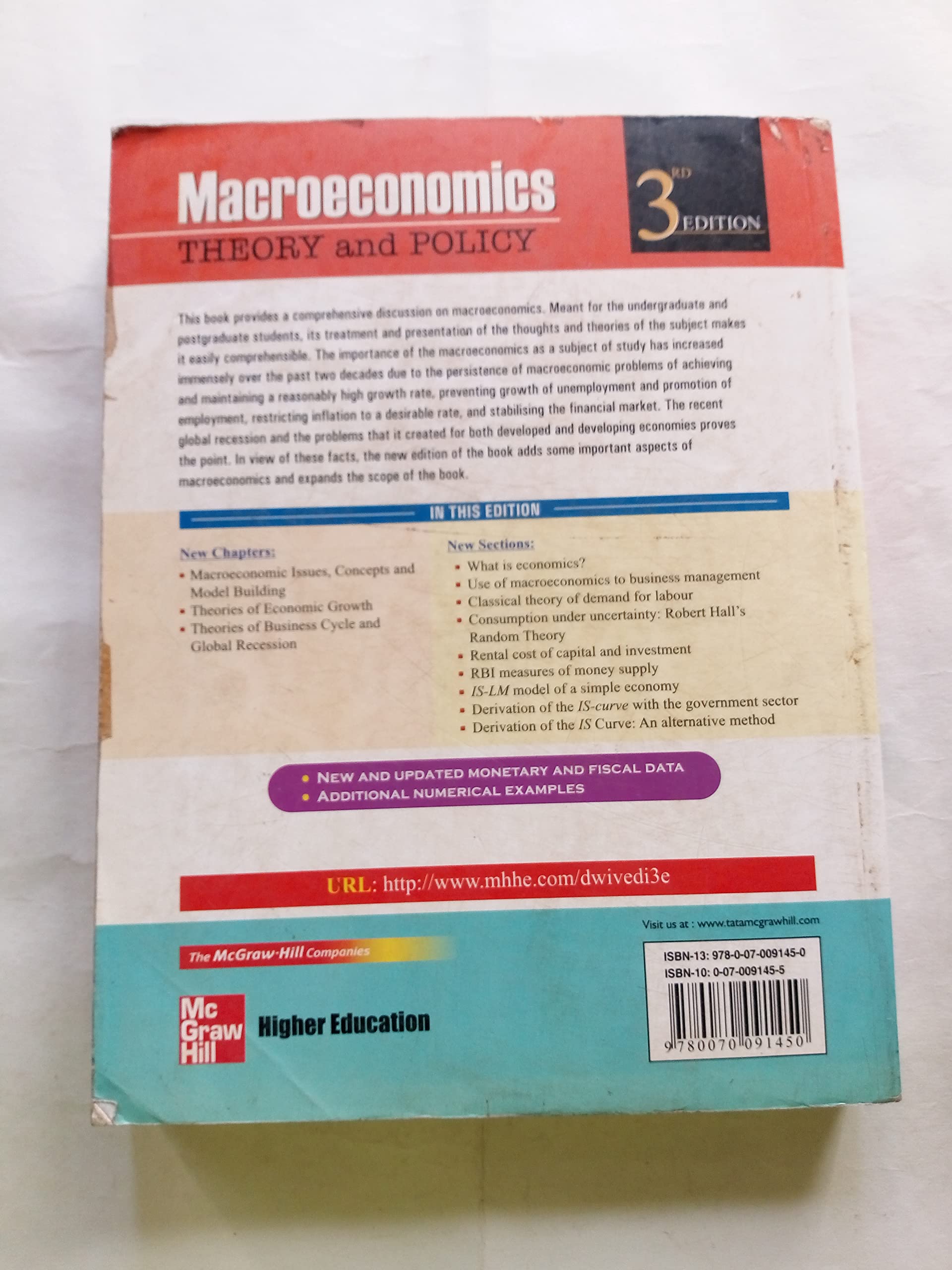 Macroeconomics: Theory and Policy
