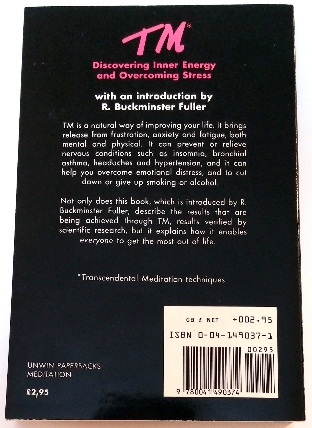 Transcendental Meditation: Discovering Inner Energy and Overcoming Stress