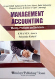 Management Accounting Theory, Problems and Solutions (Delhi University) As per CBCS syllabus for B.COM. (Hons),