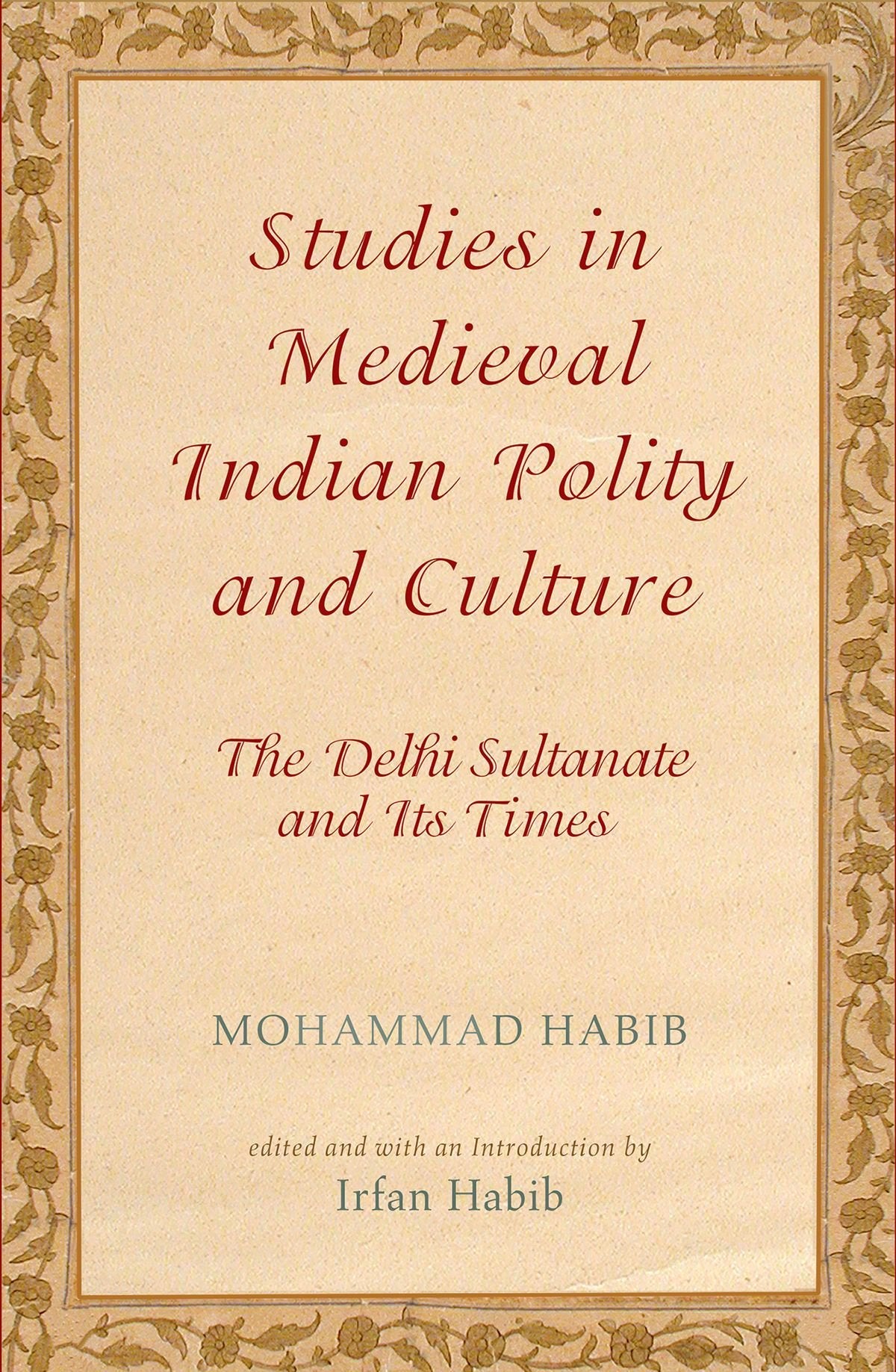 STUDIES IN MEDIEVAL INDIAN POLITY-PD