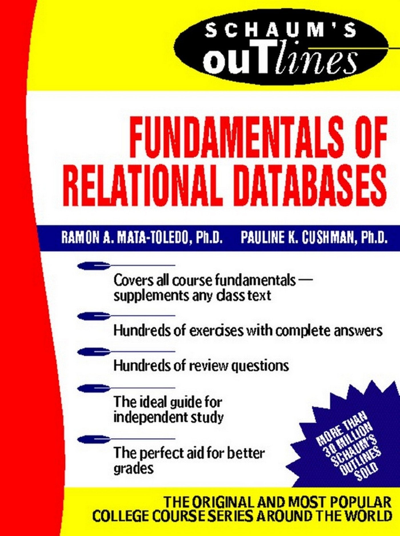 Schaum's Outline of Fundamentals of Relational Databases (Schaum's Outline Series)