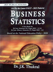 Business Statistics J K Thukral B Com Semester 3 B Com Hons Semester 4 Based On NEP UGCF Dr