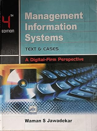 MANAGEMENT INFORMATION SYSTEMS