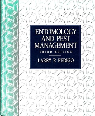 Entomology And Pest Management