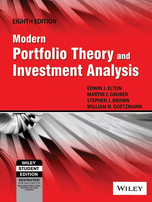 Modern Portfolio Theory and Investment Analysis, 8ed | IM | e
