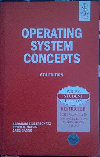 Operating System Concepts