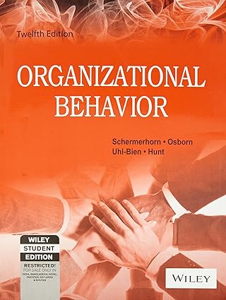 Organizational Behavior