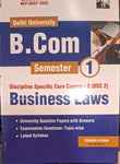 Discipline Specific Core Course-2 (DSC 2) Business Laws