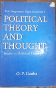 Political Theory & Thought