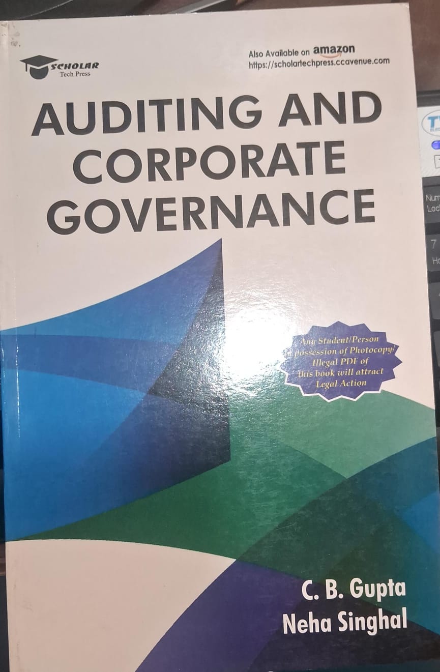 AUDITING AND CORPORATE GOVERNANCE