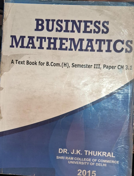 Business Mathematics