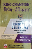 King Champion Semester-1 English Fluency -1 Generic Elective English