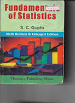 Fundamentals Of Statistics