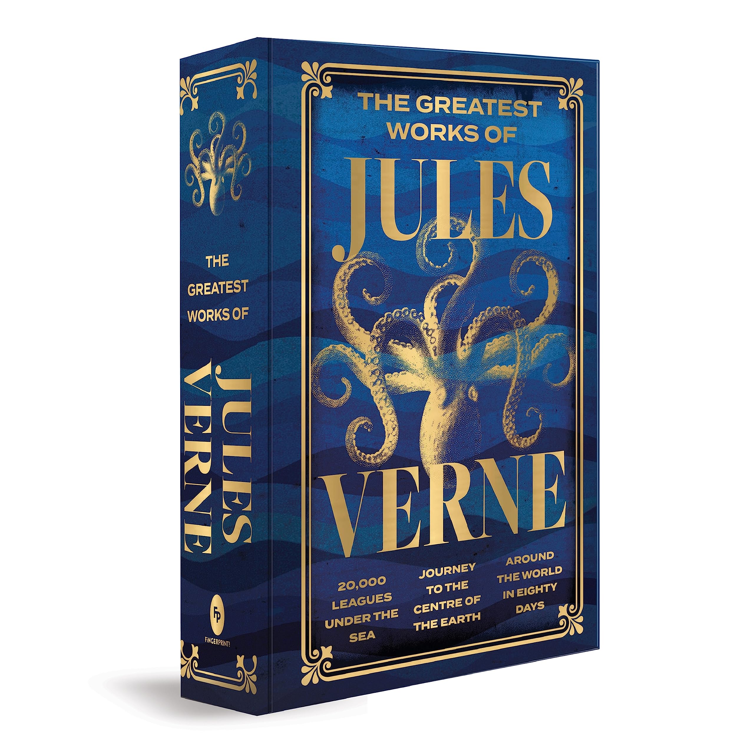 The Greatest Works of Jules Verne (Deluxe Hardbound Edition)