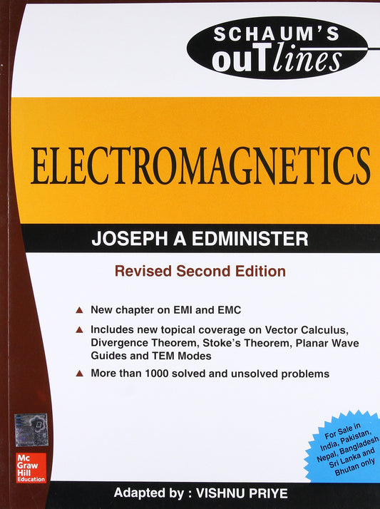 SCHAUMS OUTLINE OF ELECTROMAGNETICS, 2ND EDN