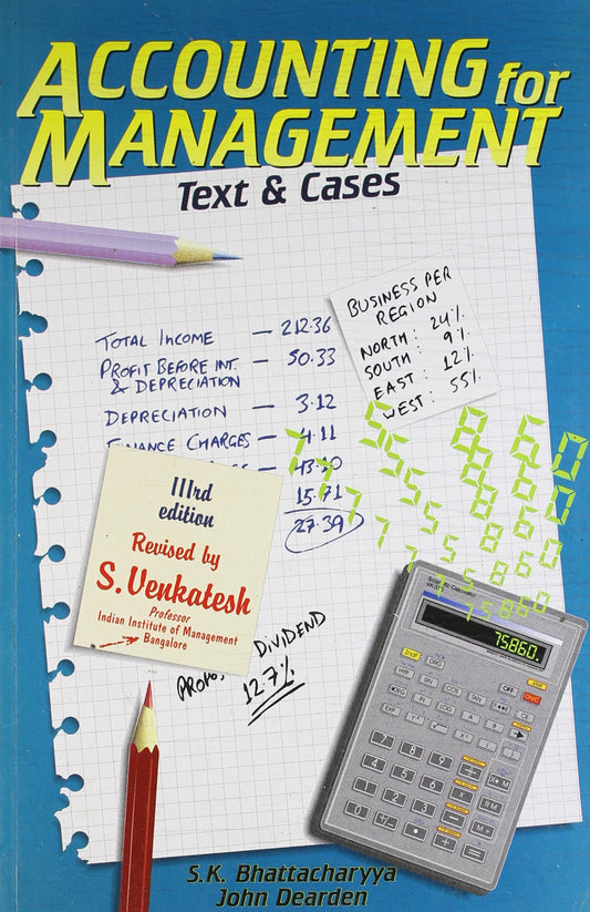 Accounting For Management: Text And Cases