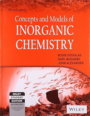 Concepts and Models of Inorganic Chemistry