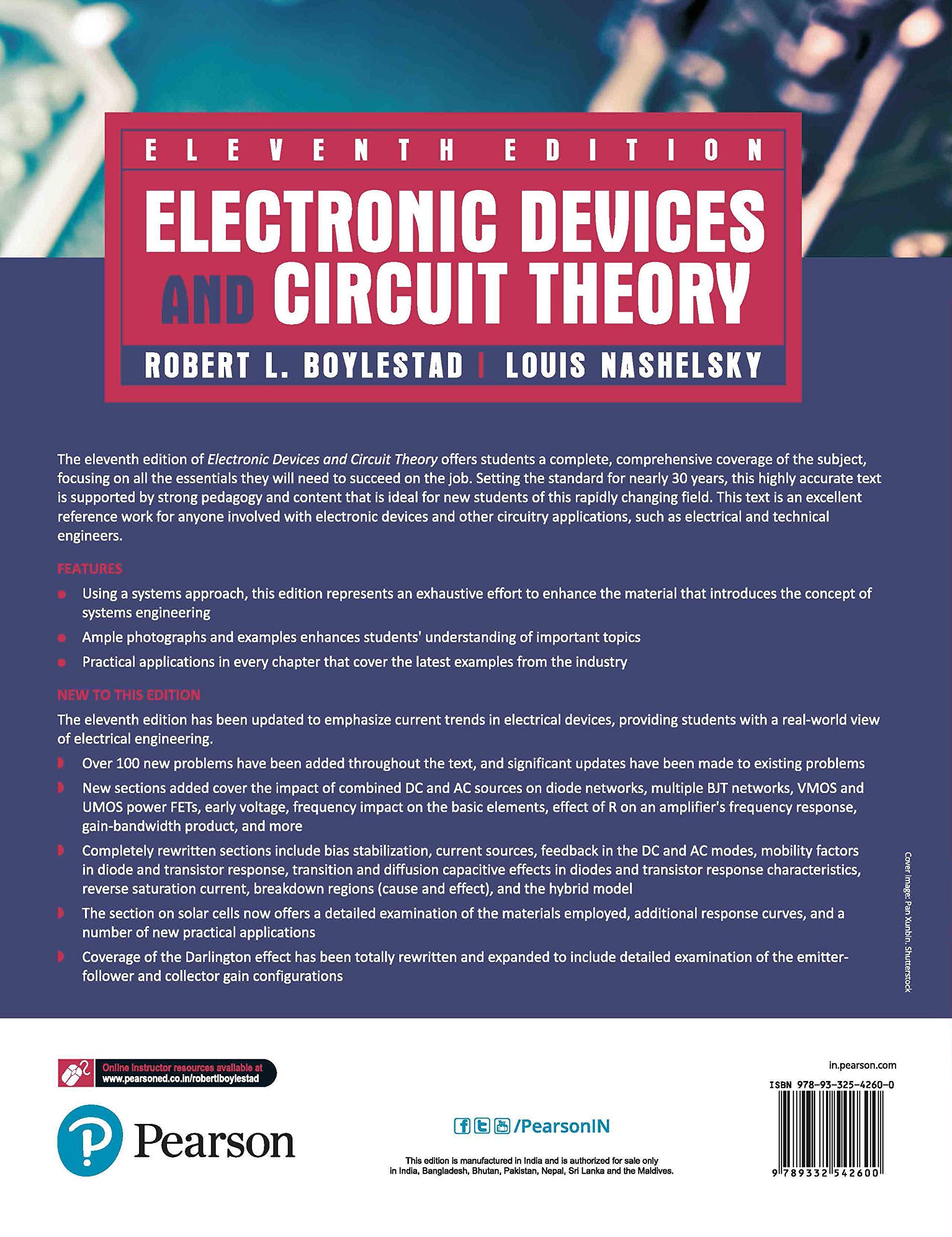 ELECTRONIC DEVICES AND CIRCUIT THEORY, 11TH EDN