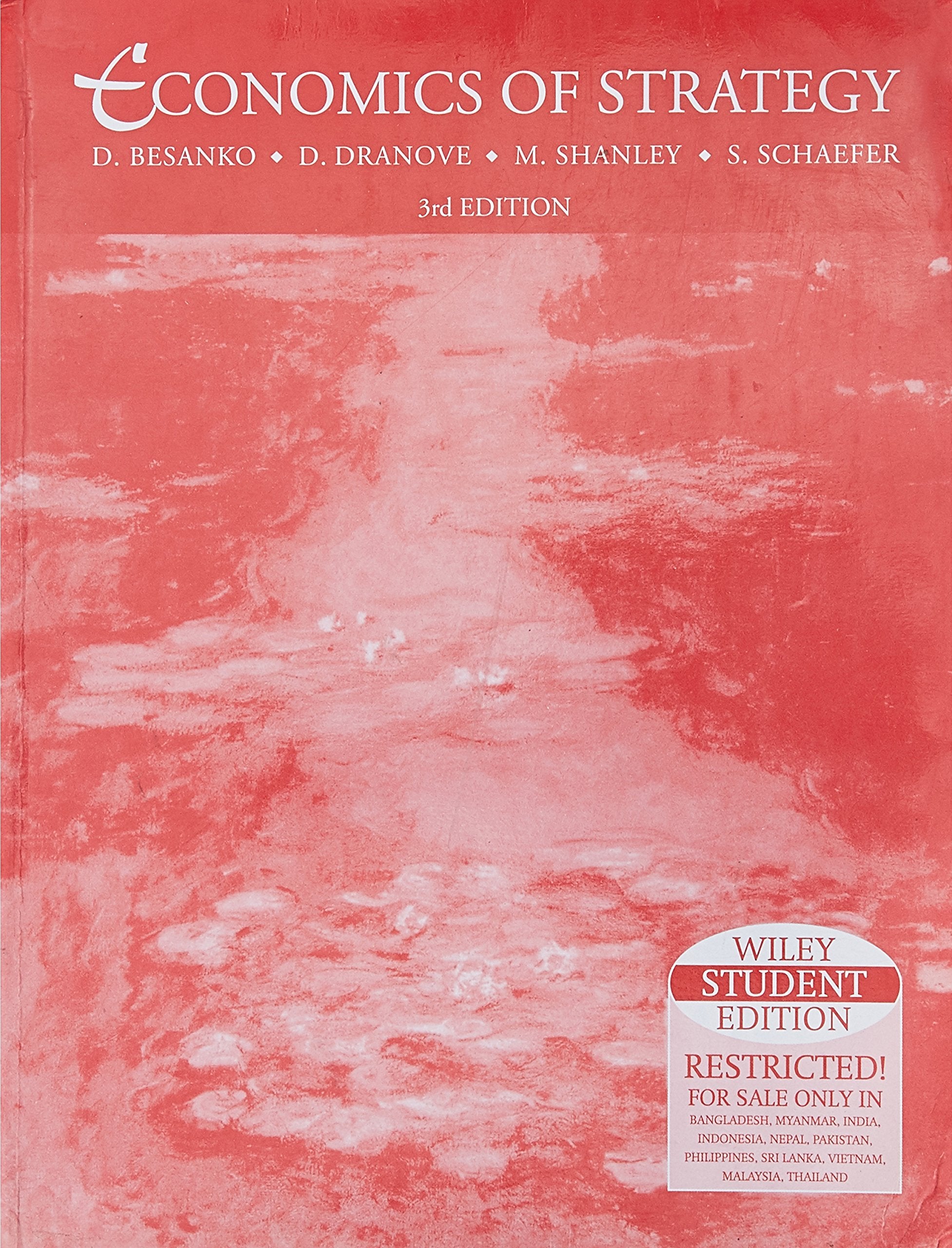 Economics Of Strategy 3Rd Edition