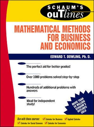 Mathematical Methods For Business and Economics