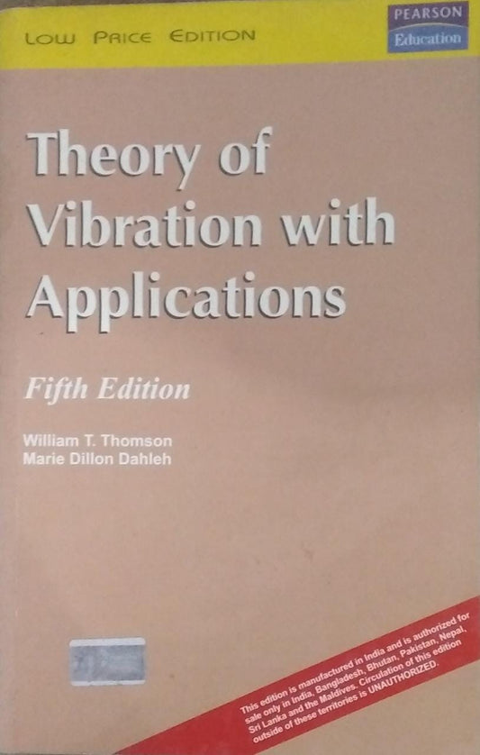 Theory Of Vibrations With Application