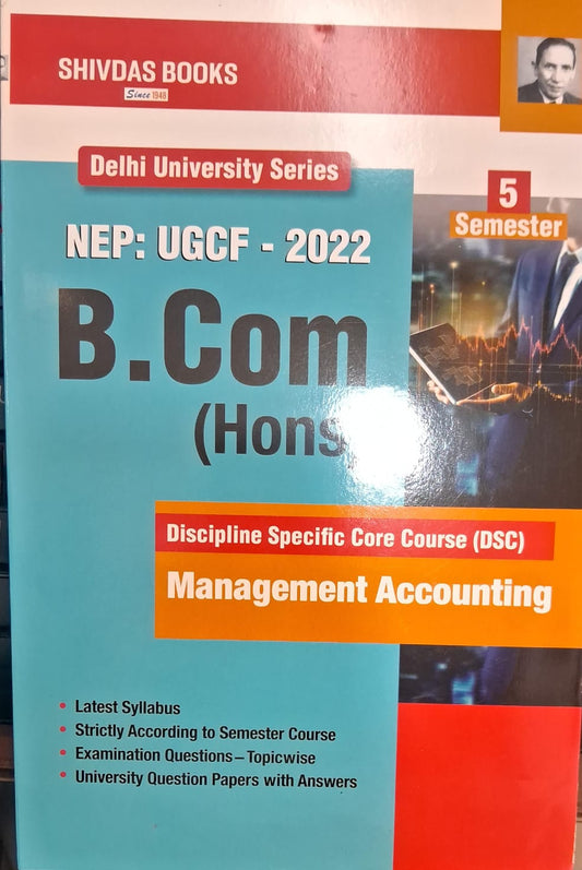 Discipline Specific Core Course (DSC) Management Accounting