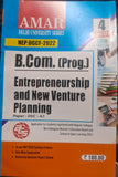 Amar B.Com.(Prog.) Entrepreneurship and New Venture Planning Sem-4