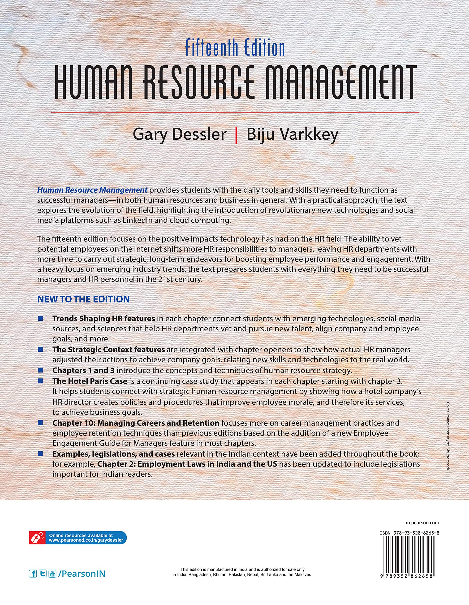 Human Resource Management | Fifteenth Edition | By Pearson