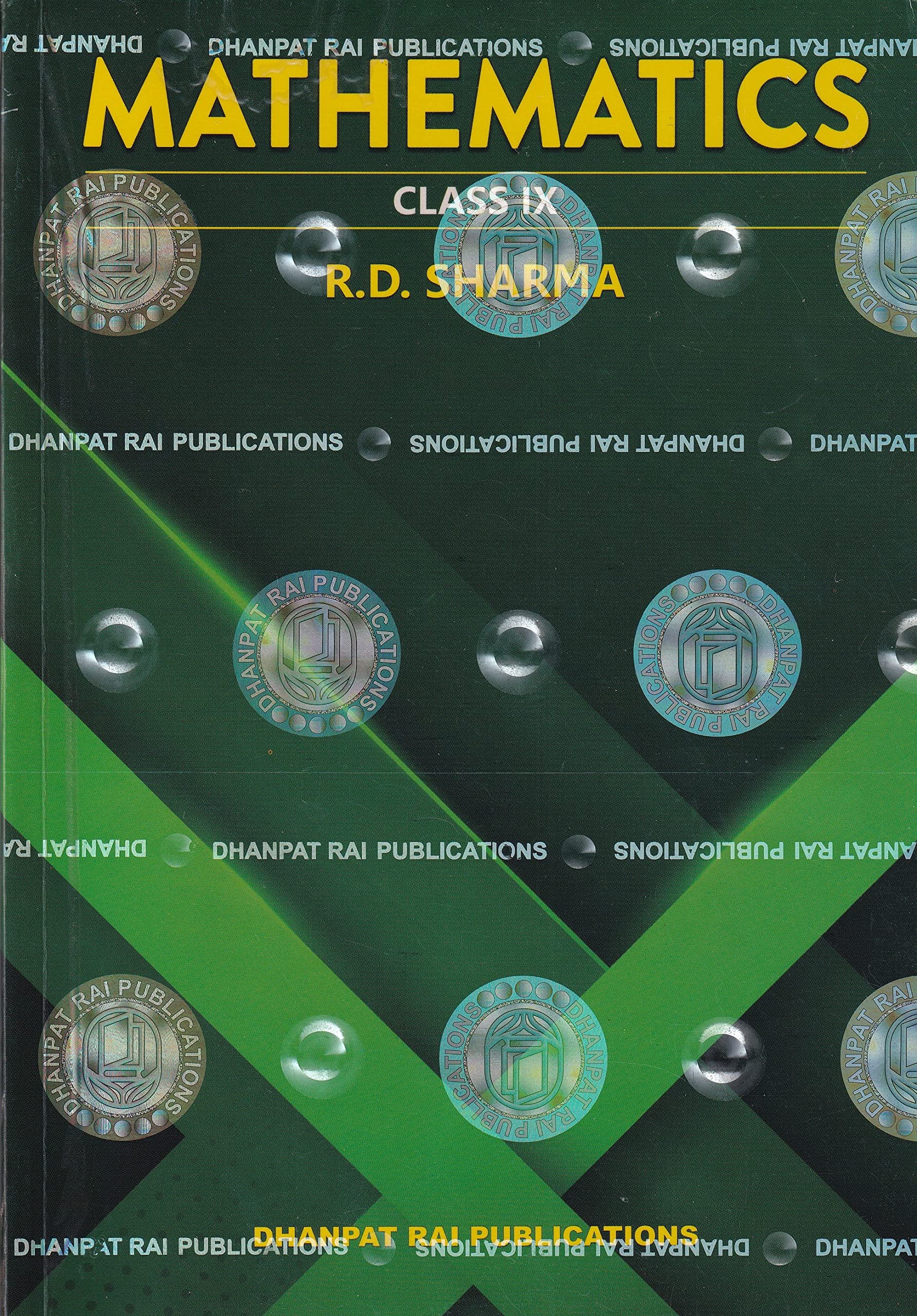 R D Sharma Mathematics Class 9 with MCQ in Mathematics - CBSE Examination 2023-2024