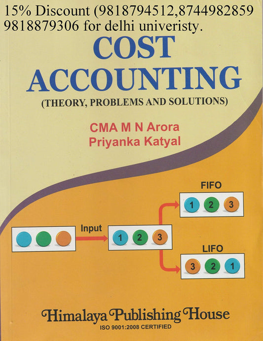 Cost Account (Theory, Problems and Solutions)
