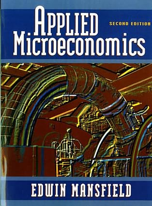 APPLIED MICROECONOMICS
