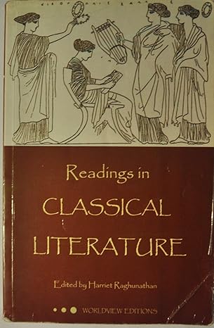 READING IN CLASSICAL LITERATURE