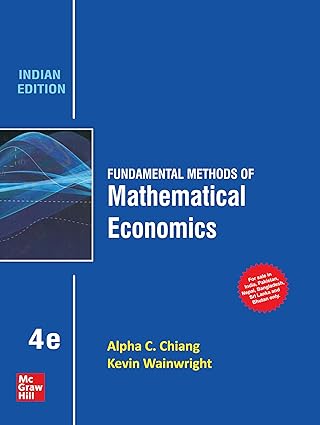 MATHEMATICAL ECONOMICS