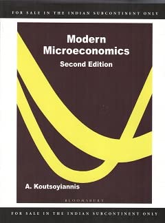 MODERN MICROECONOMICS