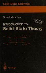 Introduction to Solid - State Theory