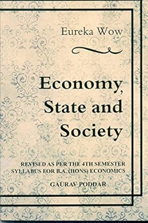 ECONOMY STATE AND SOCIETY